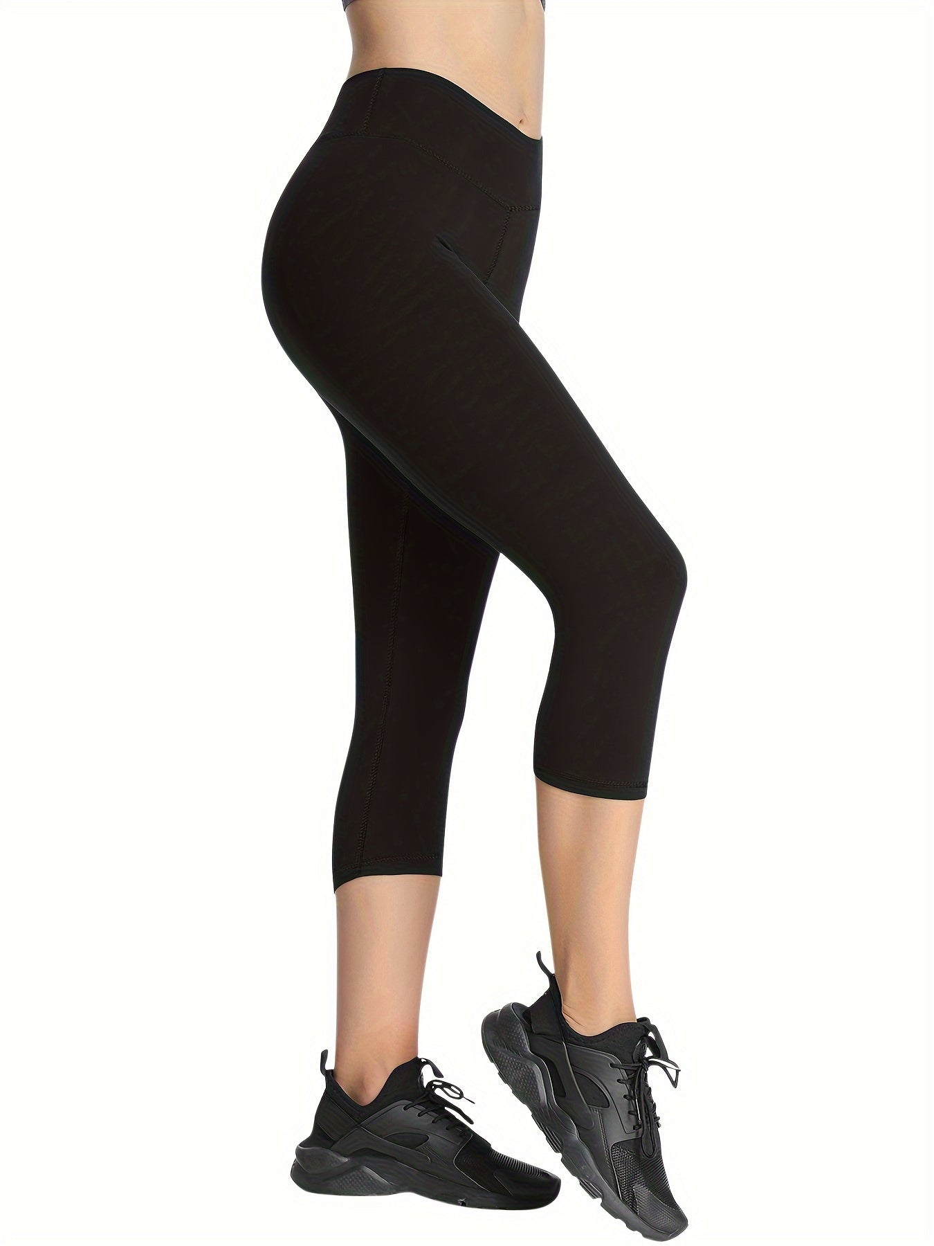 Women's Butt Lifting Yoga Cropped Pants