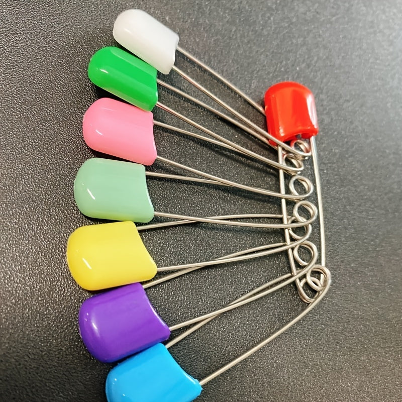 Stainless Steel Needles Safety Pin Brooch Girls Jewelry Pin