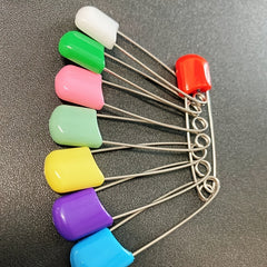 Stainless Steel Needles Safety Pin Brooch Girls Jewelry Pin
