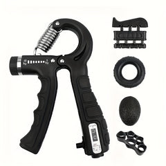 Adjustable Grip Strength Trainer Set Hand Gripper Finger Exerciser Stretcher