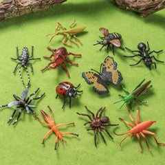 12pcs Realistic Insect Animals Model Set Educational Figurines Kids Toy