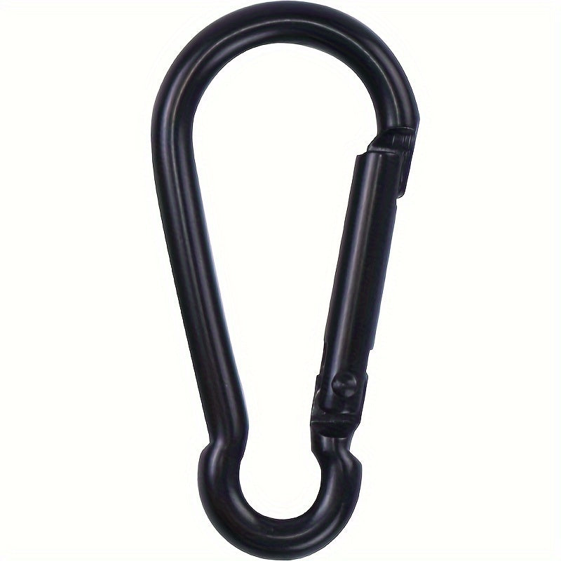 10pcs Mini Aluminum Carabiner Clip Keychain D Shape 8 Shape Mountaineering