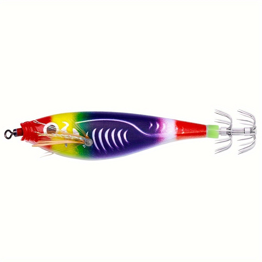 1pc Horizontal Squid Jigs Artificial Squid Hook for Cuttlefish Fishing Tackle