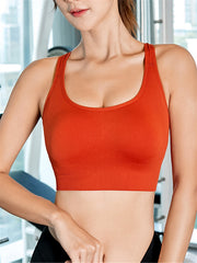 Mesh Crop Top for Yoga Running Fitness