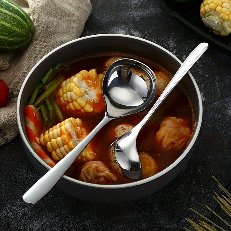 Stainless Steel Dinner and Serving Spoon Set for Easy Meals