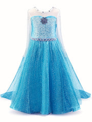 Princess Dress with Diamonds Tulle Halloween Costume