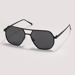 Men's Retro Sunglasses Black Frame UV400
