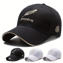 Embroidered Baseball Cap Outdoor Adjustable Summer Running Cap