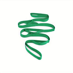 Yoga Stretching Strap with 10 Loops and Workout Guide