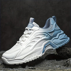 Men's Gradient Chunky Sneakers Dad Shoes Athletic Shoes