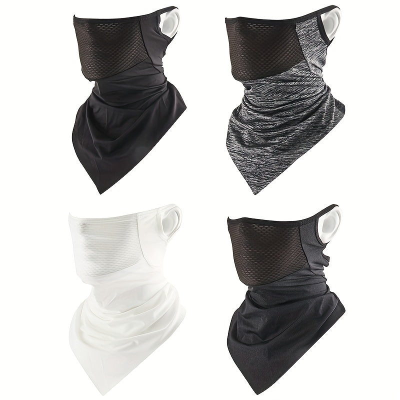 Ear Hook Neck Gaiter Balaclava Dustproof Mask for Hiking