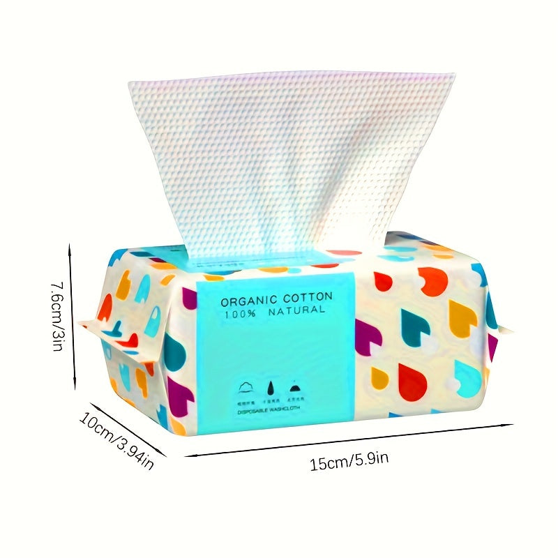 100pcs Disposable Towels Facial Cleaning Cloth Soft Towels Makeup Remover