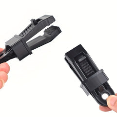 4pcs Awning Hook Lashing Buckle for Tarpaulin and Tent - Camping Essential