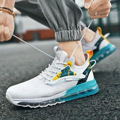 Men's Breathable Running Shoes Shock Absorption Non Slip Sneakers