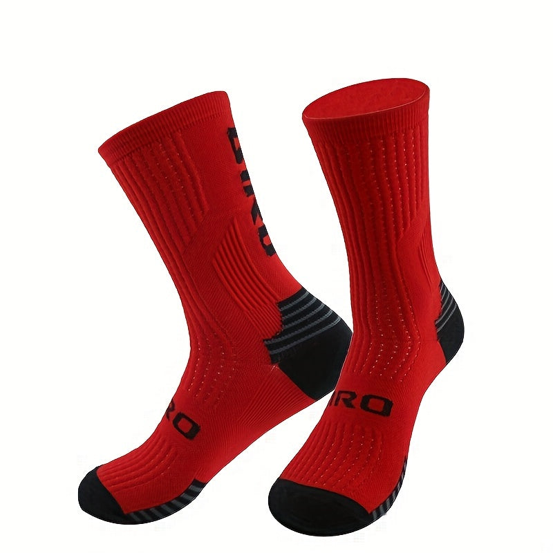 Unisex Mid Calf Cycling Socks Sports Socks For Men Women