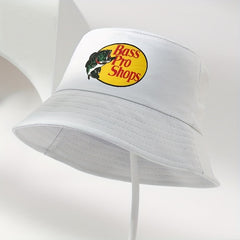 Carp Print Bucket Hat Outdoor Sunshade Fishing Hat