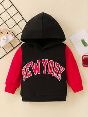 Baby Boys Block Hooded Sweatshirt Kids Hoodie