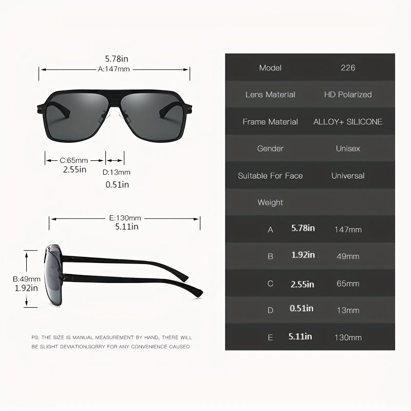 Men's Polarized Sunglasses for Fishing Riding Driving