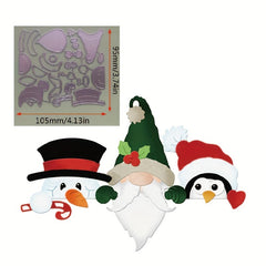 Christmas Snowman Metal Cutting Die Stencil for DIY Scrapbooking