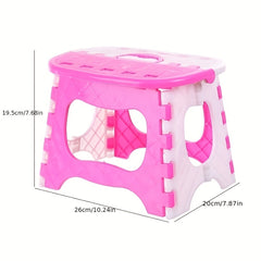Portable Folding Stool for Bathroom and Outdoor Activities