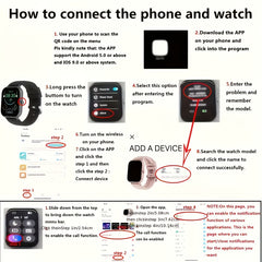 Unisex Smartwatch Wireless Calling Multiple Sports Modes Sedentary Alert