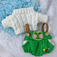Doll clothes sweater overall suit for plush toys