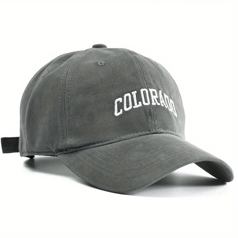 Big Head Baseball Cap Embroidered Peaked Cap For Men Women