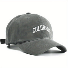 Big Head Baseball Cap Embroidered Peaked Cap For Men Women