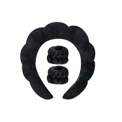 SoftTouch Solid Elastic Headband 3pcs Set