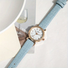 Kids' Roman Dial Alloy Pointer Quartz Watch Gift