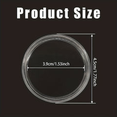 10pcs Coin Holders 40mm Coin Case Storage for Collectors