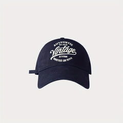 Summer American Retro Soft Top Baseball Hat Men's Sunshade Sunscreen Peaked Cap