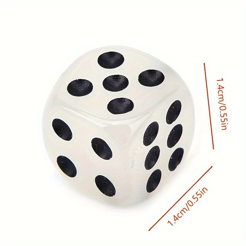 4PCS Dots Luminous Dice 6 Side Dices For Board Game Night Bar KTV