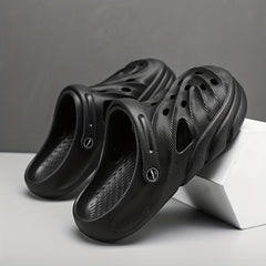Men's Lightweight Comfy Clogs Hollow Out Non Slip Garden Shoes