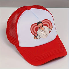 Fashionable Printed Screen Breathable Baseball Cap For Men Women