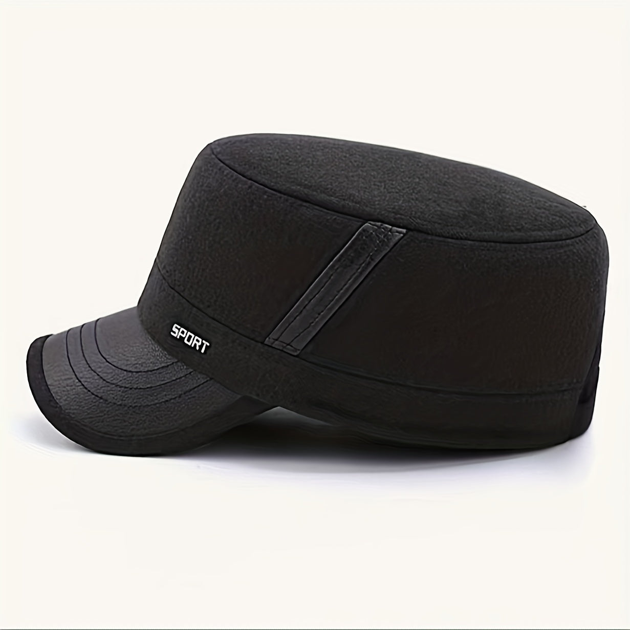Winter Casual Windproof Warm Flat Cap For Middle aged And Elderly Men
