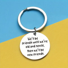 Friends Keychain Pendant for Car Keys Backpacks Wallets