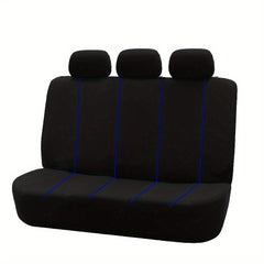9 Pc Set Universal Car Seat Covers Waist Line Combo Protective Cover