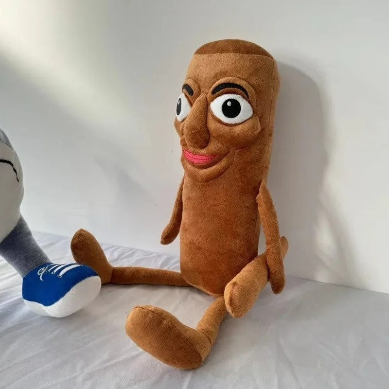 14.96in Tungtungtung Sahur Plush Toy Soft Brown Stuffed Animal Fun Birthday Gift