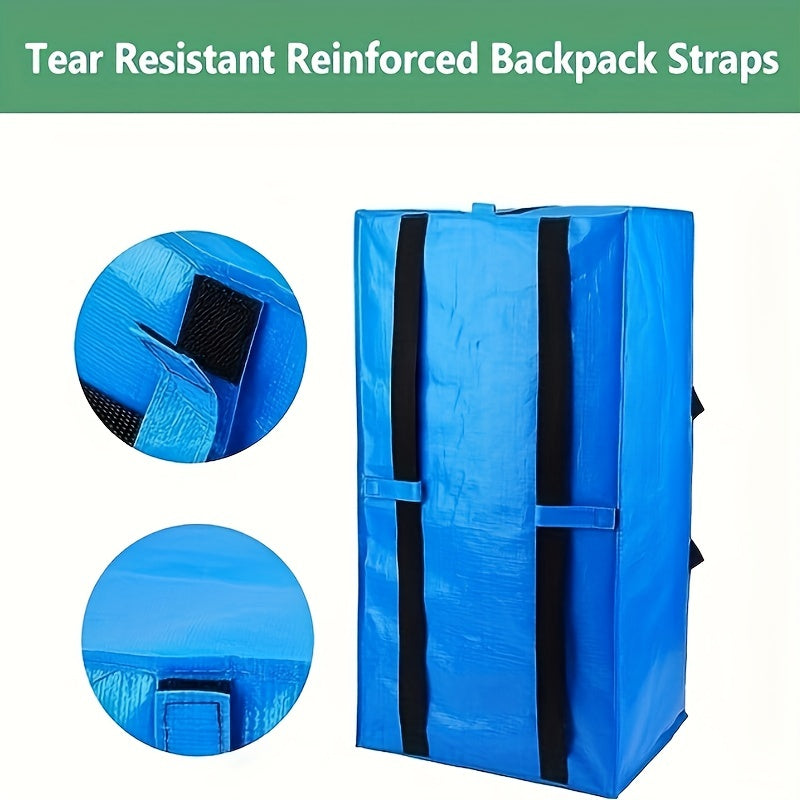 Extra Large Storage Box with Zipper & Carrying Handles for Camping Travel