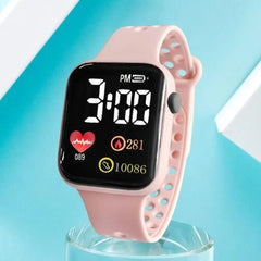 Kids Love Calendar LED Watch Boys Girls