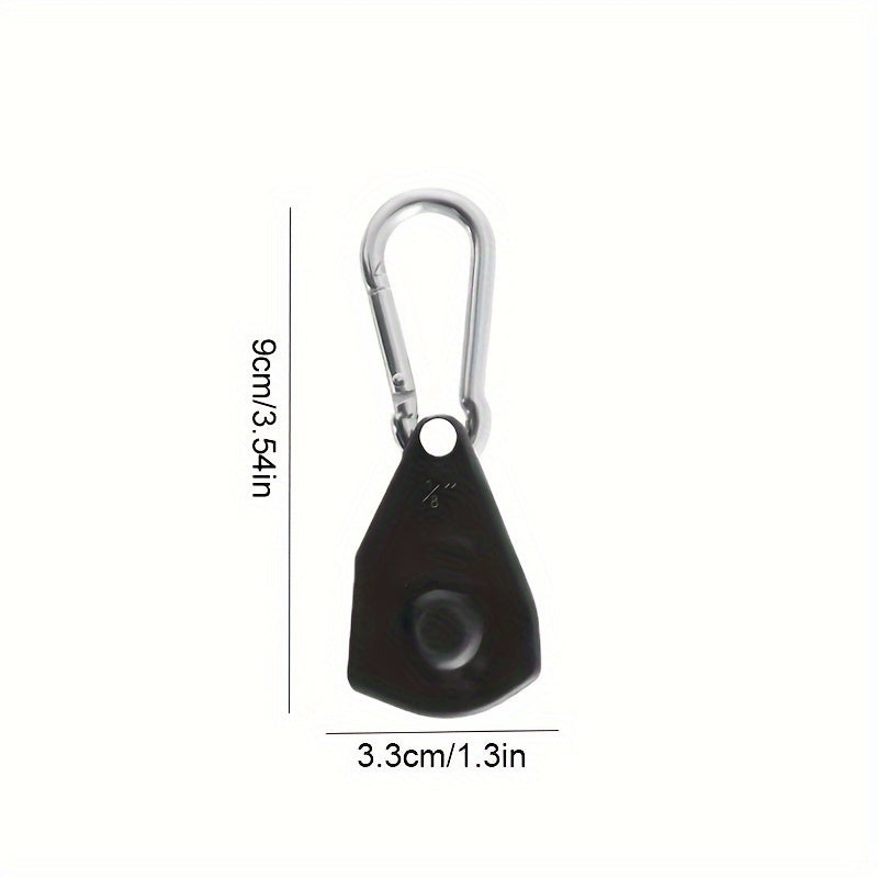 Metal Pulley Rope Light Ratchet Rope Hanger For Camping