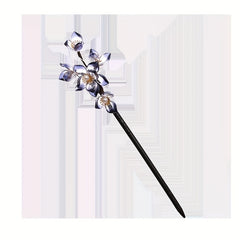Vintage Sandalwood Flower Hairpin Wooden Hair Accessory