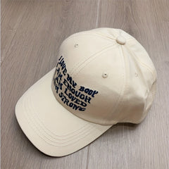 Men's Embroidered Baseball Cap Sunshade For Outdoor Summer
