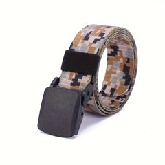 Durable Unisex Outdoor Sports Belt with Automatic Buckle