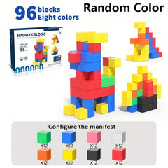 Magnetic Building Block Set for Kids 3+ Boys Girls DIY Creative Games