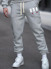Men's Stylish Joggers with Drawstring Waist