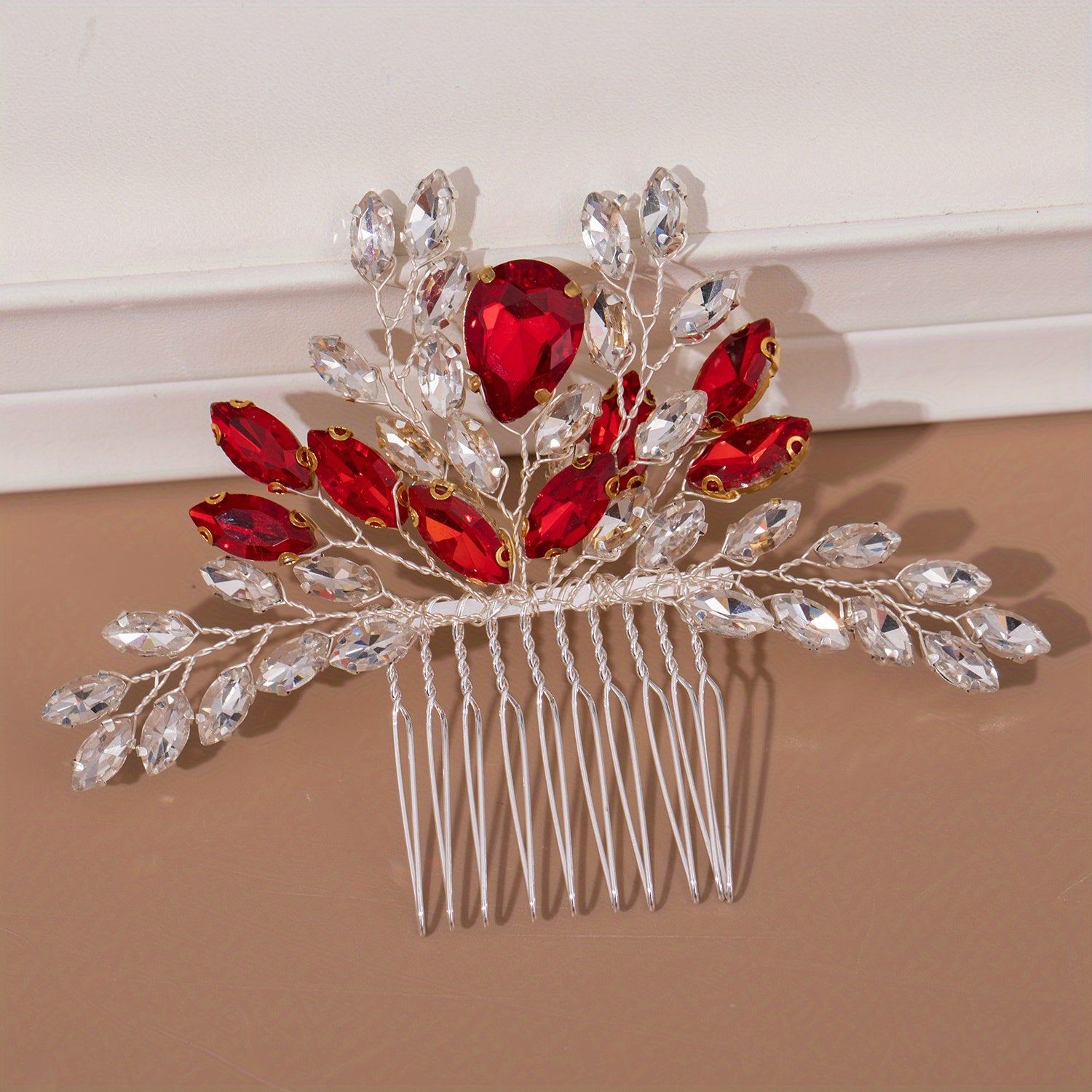 Crystal Hair Comb Bridal Wedding Hair Accessories Head Jewelry