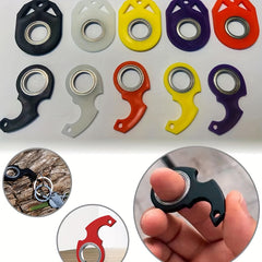 Portable Keychain Spinner Toy Finger Keyring