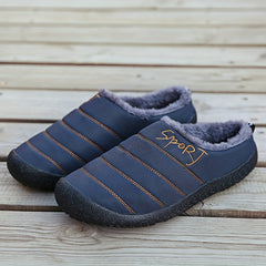 Men's Cozy House Slippers Anti-Skid Winter Shoes